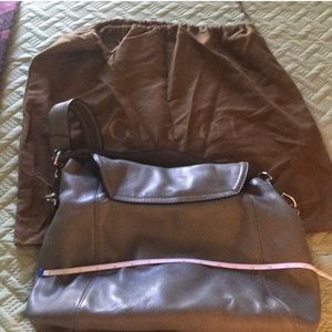 Grey Gucci Purse